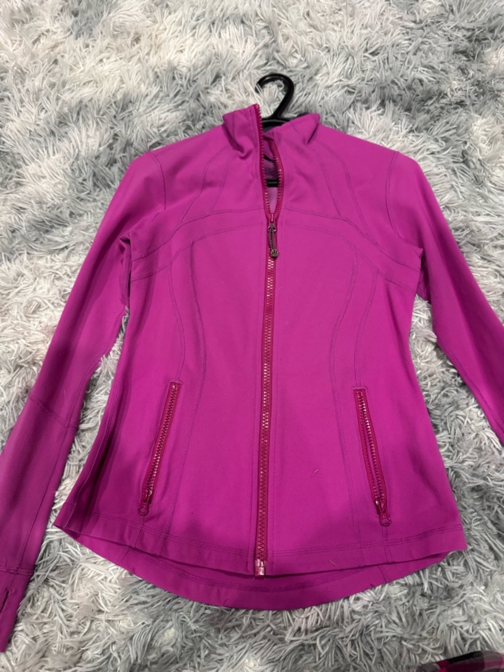 lululemon athletica Bright Magenta Full-Zip Utility Jacket